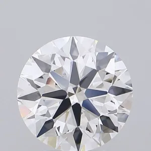 4.11 Carat Round F VVS2 Lab Diamond