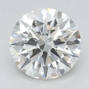 4.14 Carat Round D VVS2 Lab Diamond