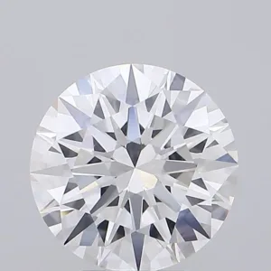 4.14 Carat Round E VVS2 Lab Diamond