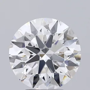 4.19 Carat Round E VVS2 Lab Diamond