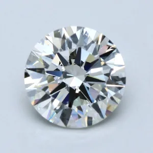 4.63 Carat Round I VVS2 Natural Diamond