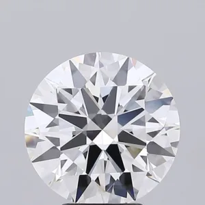 4.68 Carat Round E VVS2 Lab Diamond