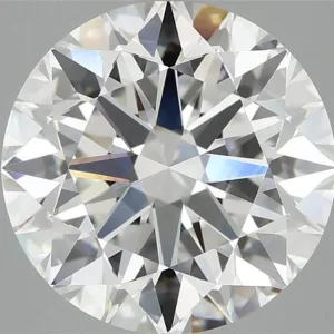4.91 Carat Round F VVS2 Lab Diamond