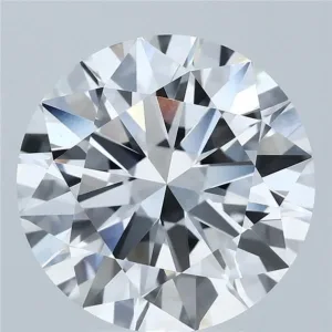 5.01 Carat Round F VVS2 Lab Diamond