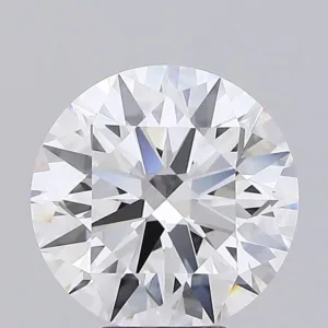 5.01 Carat Round F VVS2 Lab Diamond