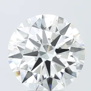 5.01 Carat Round F VVS2 Lab Diamond