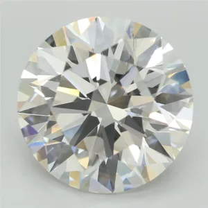 5.02 Carat Round F VVS2 Lab Diamond