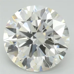5.02 Carat Round F VVS2 Lab Diamond