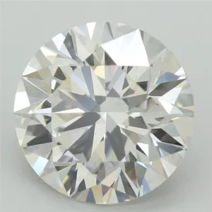 5.02 Carat Round F VVS2 Lab Diamond