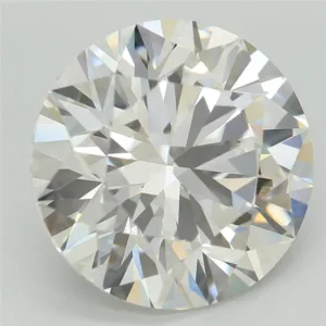5.02 Carat Round F VVS2 Lab Diamond