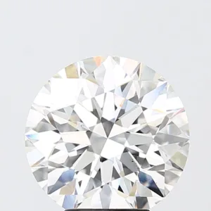 5.03 Carat Round F VVS2 Lab Diamond