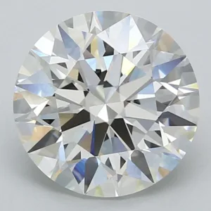 5.04 Carat Round F VVS2 Lab Diamond