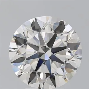 5.04 Carat Round K VVS2 Natural Diamond