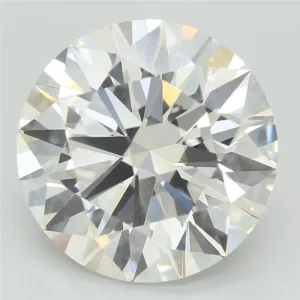 5.05 Carat Round D VVS2 Lab Diamond