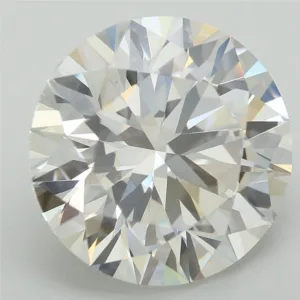 5.05 Carat Round F VVS2 Lab Diamond