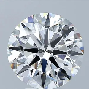 5.05 Carat Round F VVS2 Lab Diamond