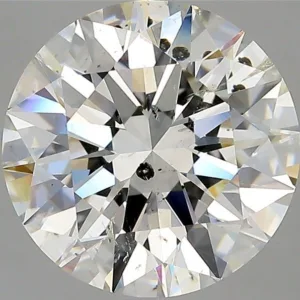 5.07 Carat Round I SI2 Natural Diamond