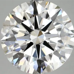 5.09 Carat Round E VVS2 Lab Diamond