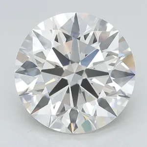5.17 Carat Round F VVS2 Lab Diamond