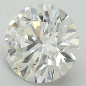 5.34 Carat Round F VVS2 Lab Diamond