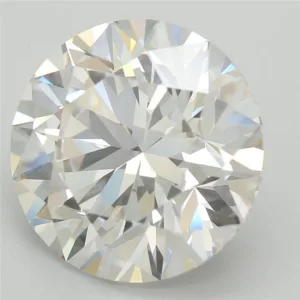 5.36 Carat Round F VVS2 Lab Diamond