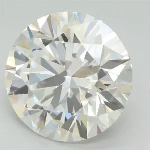 5.71 Carat Round E VVS2 Lab Diamond
