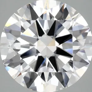 5.88 Carat Round E VVS2 Lab Diamond