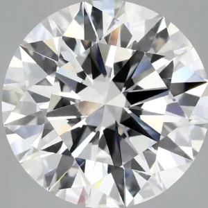 5.93 Carat Round F VVS2 Lab Diamond