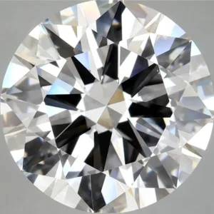 6 Carat Round E VVS2 Lab Diamond