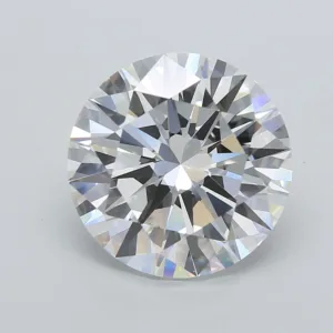6.01 Carat Round F VVS2 Lab Diamond