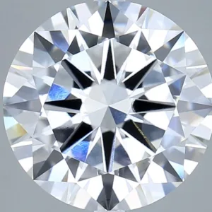 6.01 Carat Round F VVS2 Lab Diamond