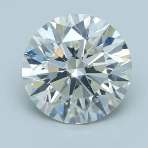 6.01 Carat Round J SI2 Natural Diamond