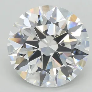 6.03 Carat Round E VVS2 Lab Diamond