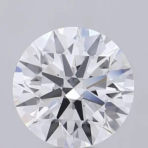 6.09 Carat Round E VVS2 Lab Diamond