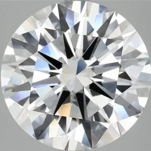 6.12 Carat Round F VVS2 Lab Diamond