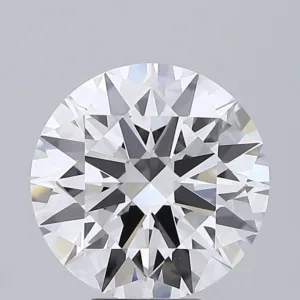 6.23 Carat Round E VVS2 Lab Diamond