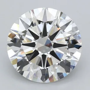 7.03 Carat Round E VVS2 Lab Diamond