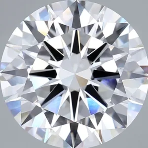7.06 Carat Round F VVS2 Lab Diamond