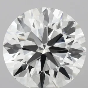 7.09 Carat Round E VVS2 Lab Diamond