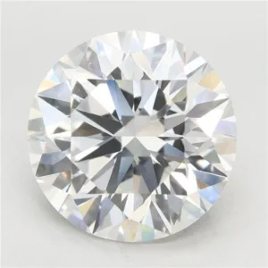 7.09 Carat Round F VVS2 Lab Diamond