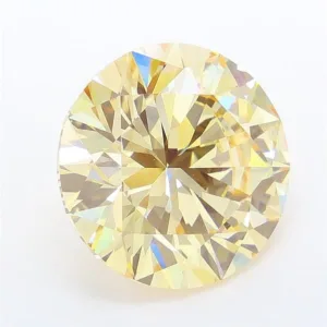 7.51 Carat Round Fancy Brown VVS2 Lab Diamond