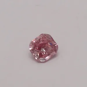 0.19 Carat Cushion Brilliant Pink SI1 Natural Diamond