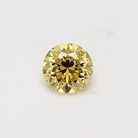 0.28 Carat Round Yellow VS1 Natural Diamond 1 0.28 Carat Round Yellow VS1 Natural Diamond
