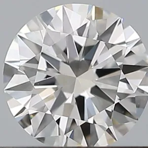 0.31 Carat Round F IF Natural Diamond