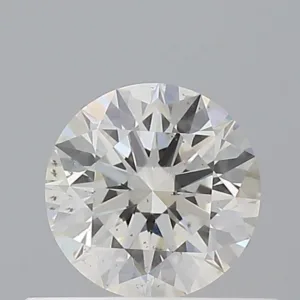 0.41 Carat Round H SI1 Natural Diamond