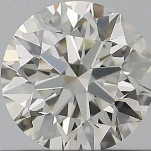 0.41 Carat Round J VVS1 Natural Diamond