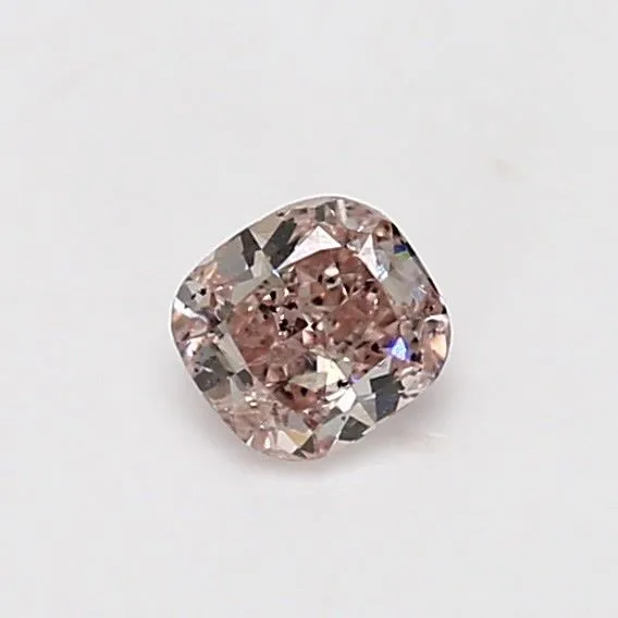 0.42 Carat Cushion Brilliant Fancy Pink Natural Diamond 1 0.42 Carat Cushion Brilliant Fancy Pink Natural Diamond