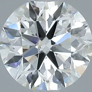 0.46 Carat Round G SI2 Natural Diamond