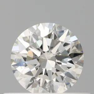 0.46 Carat Round H SI1 Natural Diamond