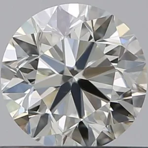 0.46 Carat Round K VS1 Natural Diamond